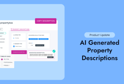 Product Update: AI-Fuelled Property Descriptions
